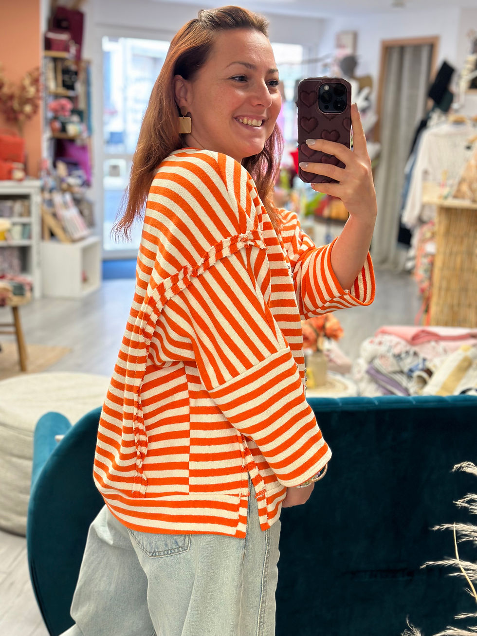Miniature : Haut ELLA • orange 