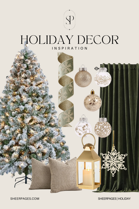 HOLIDAY DECOR INSPO: SAGE & OLIVE