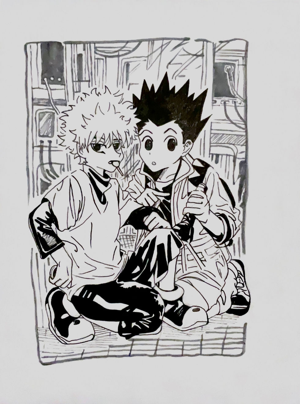 Gon and Killua (HunterXHunter)