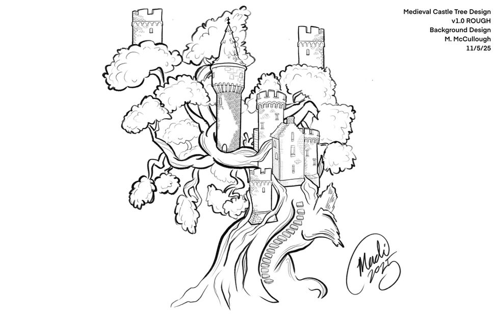 Medieval Tree Castle 