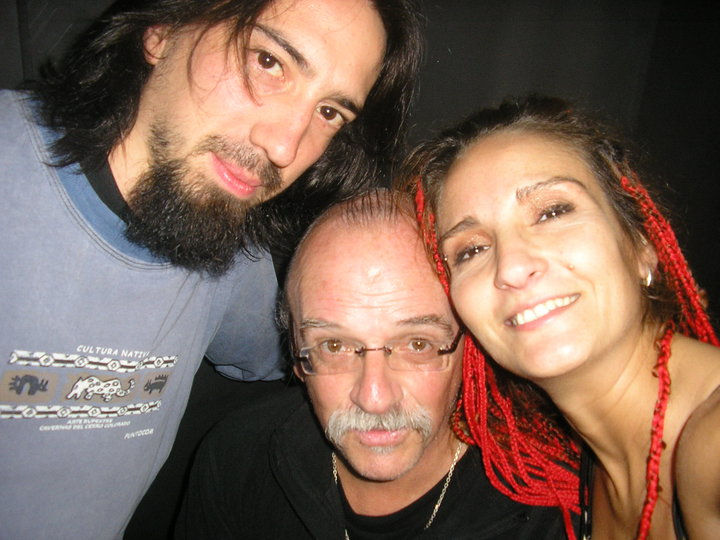 con Raul Carnota y Silvina Orozco