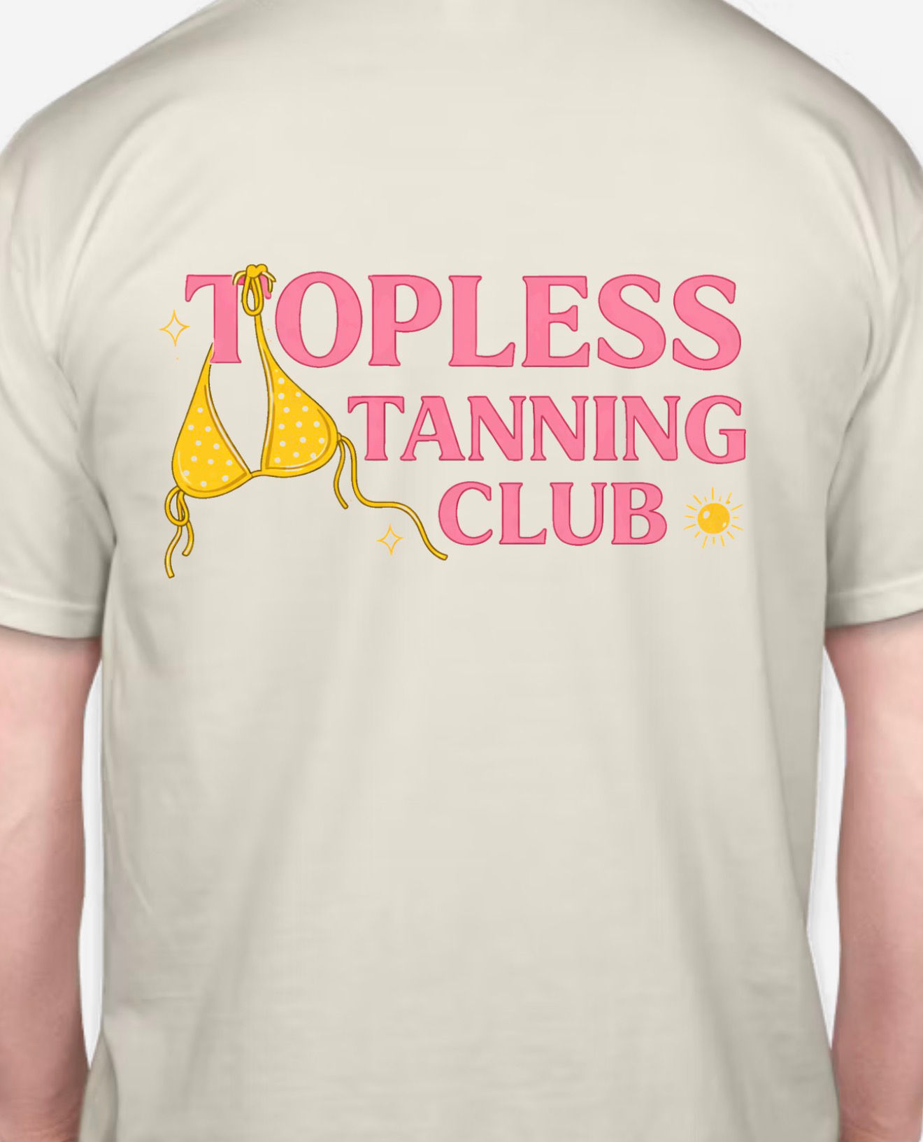(Pre-Order) Topless Tanning Club Tee