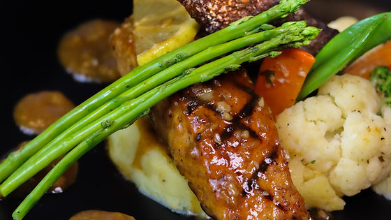 HONEY GARLIC SALMON