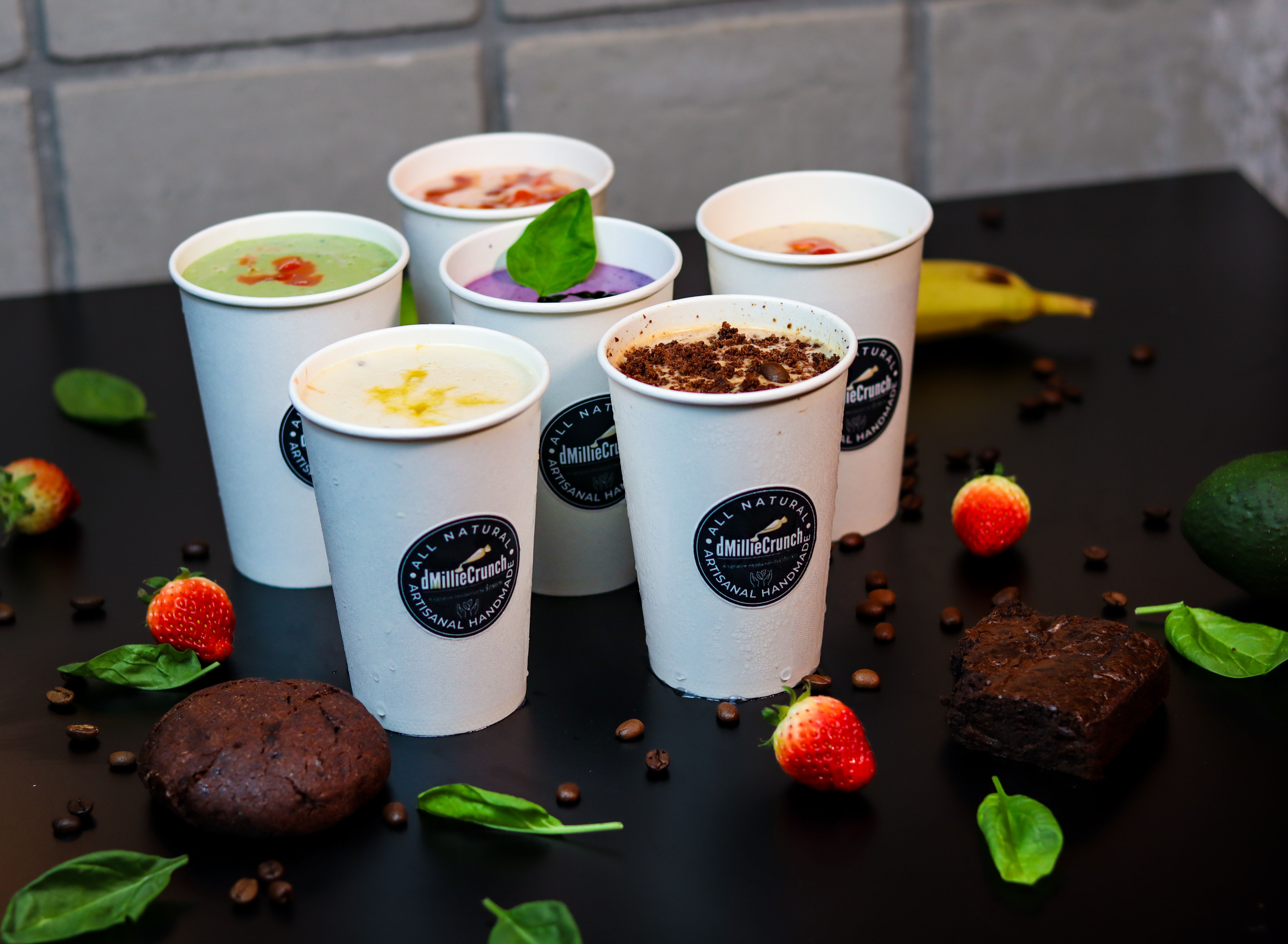 Arranged Food and Objects