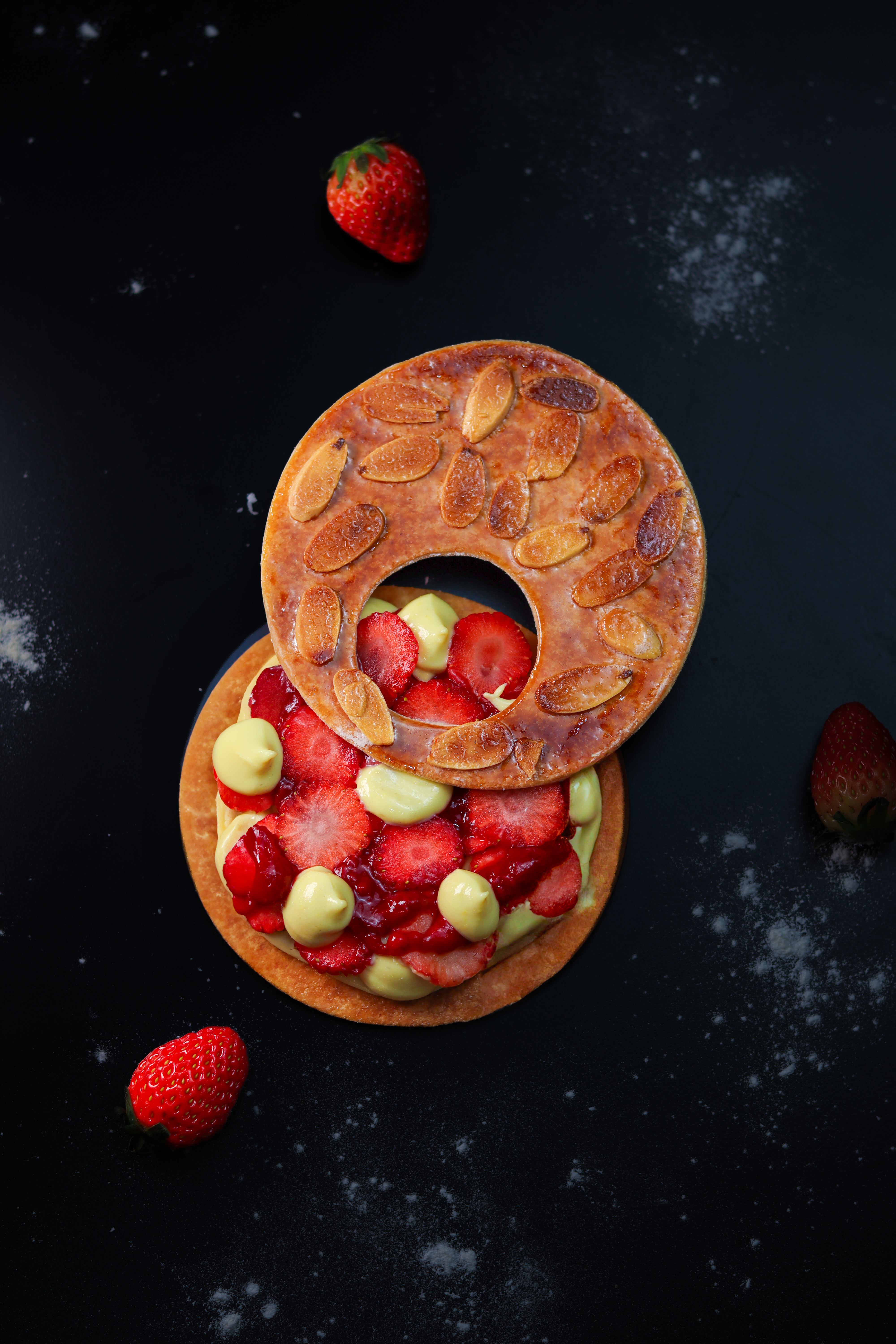 Arranged Food and Objects