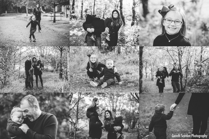 Laura & Martin's Family Shoot, Allt Nant Y Ci Park, Ammanford