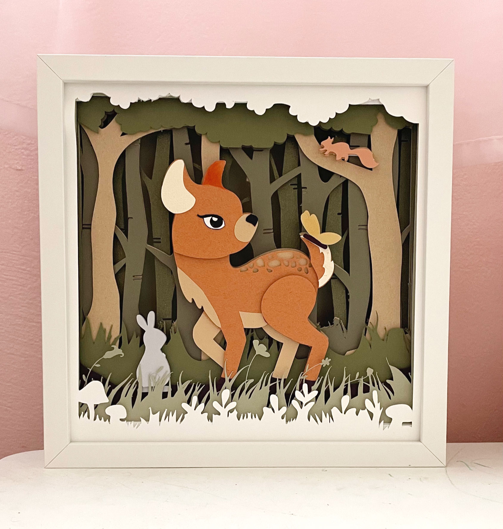 תמונה עבודת יד בעיצוב במבי - פריט ייחודי וקסום