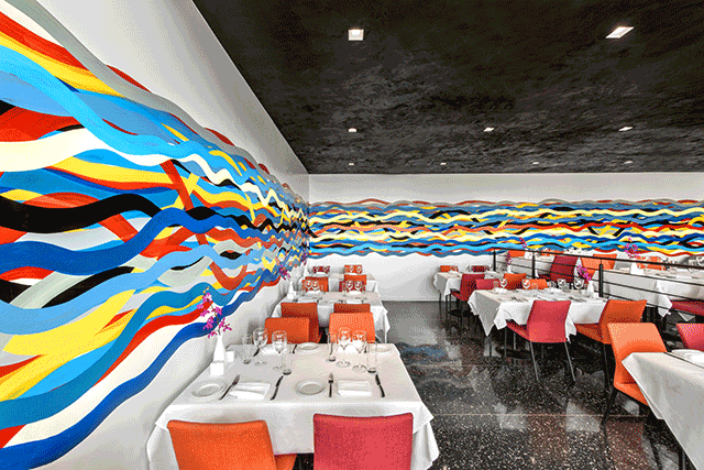 Dining room at the Sequoia