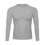 Thumbnail: Flecking Gray Long Sleeve Performance Front View