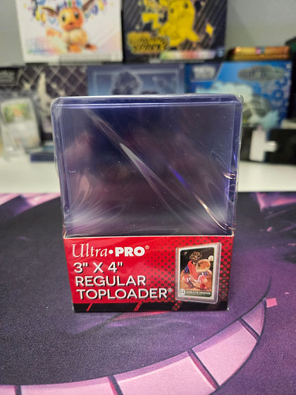 Ultra Pro 3"x 4" Regular Toploader 25pcs | Infinity Prints TCG Ultra Pro 3"x 4" Regular Toploader 25pcs | Infinity Prints TCG