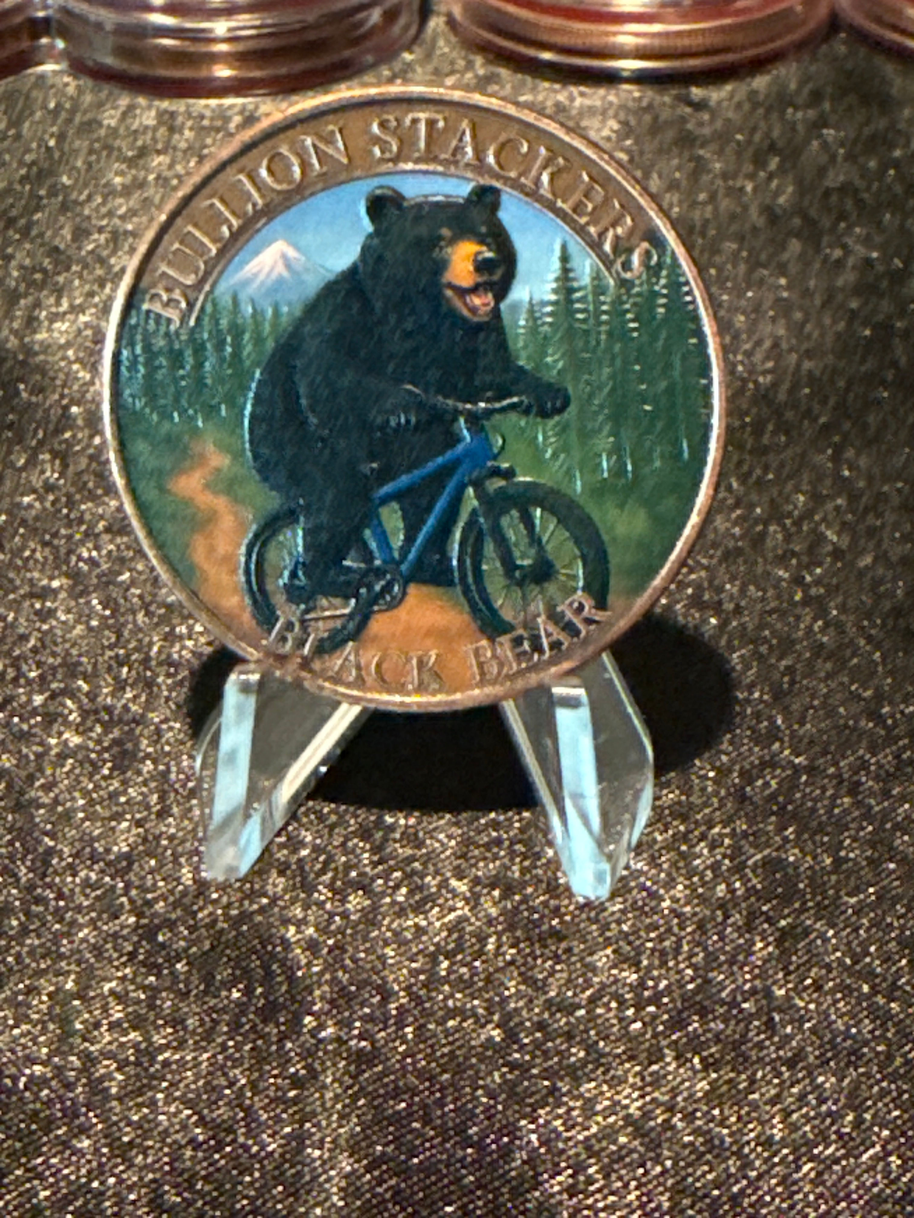 1oz copper Black Bear