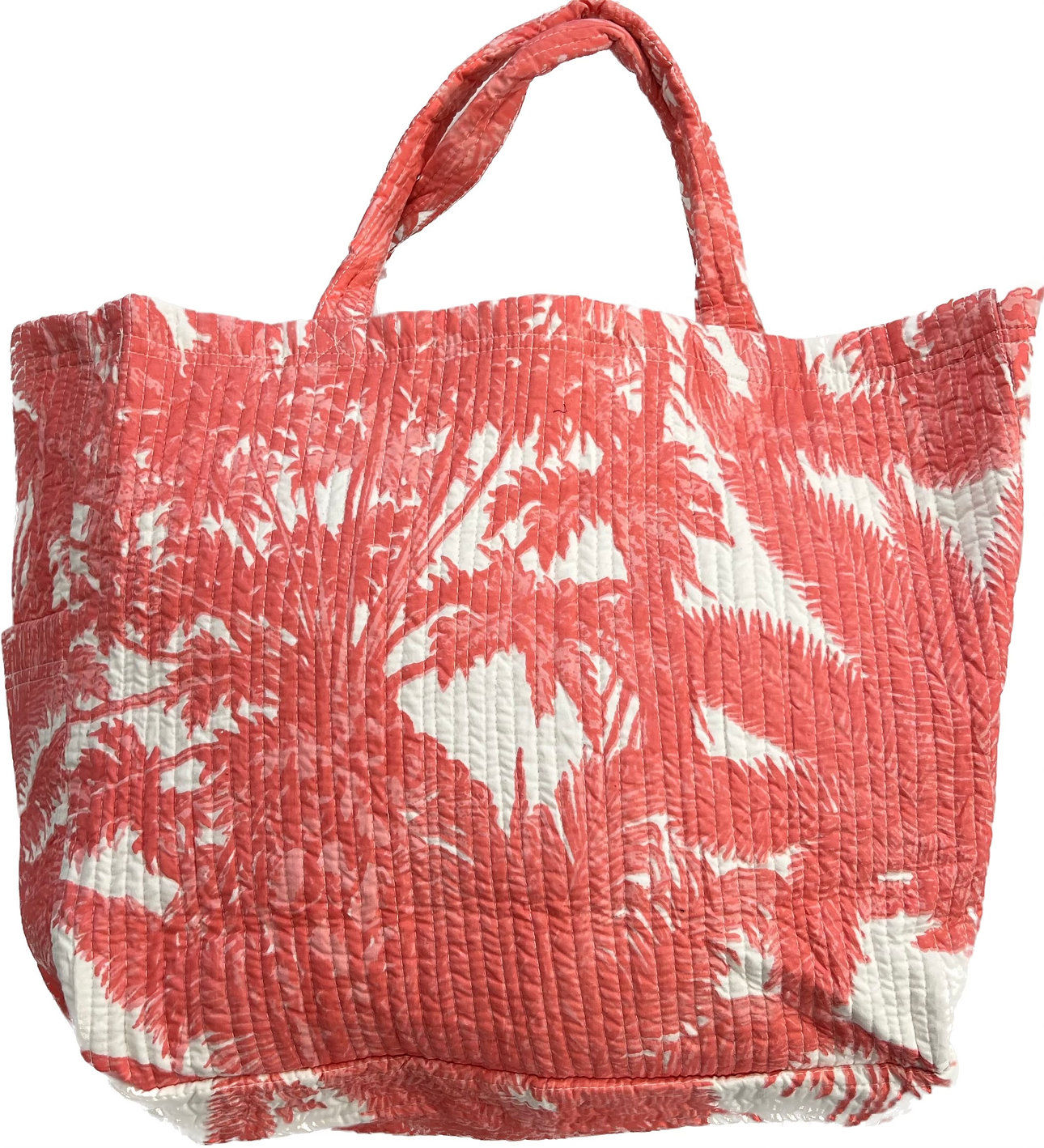 *SALE* Block Printed Tote | Summer Breeze | Pink