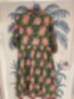 Thumbnail: Frannie Midi Dress | Hydrangea | Green