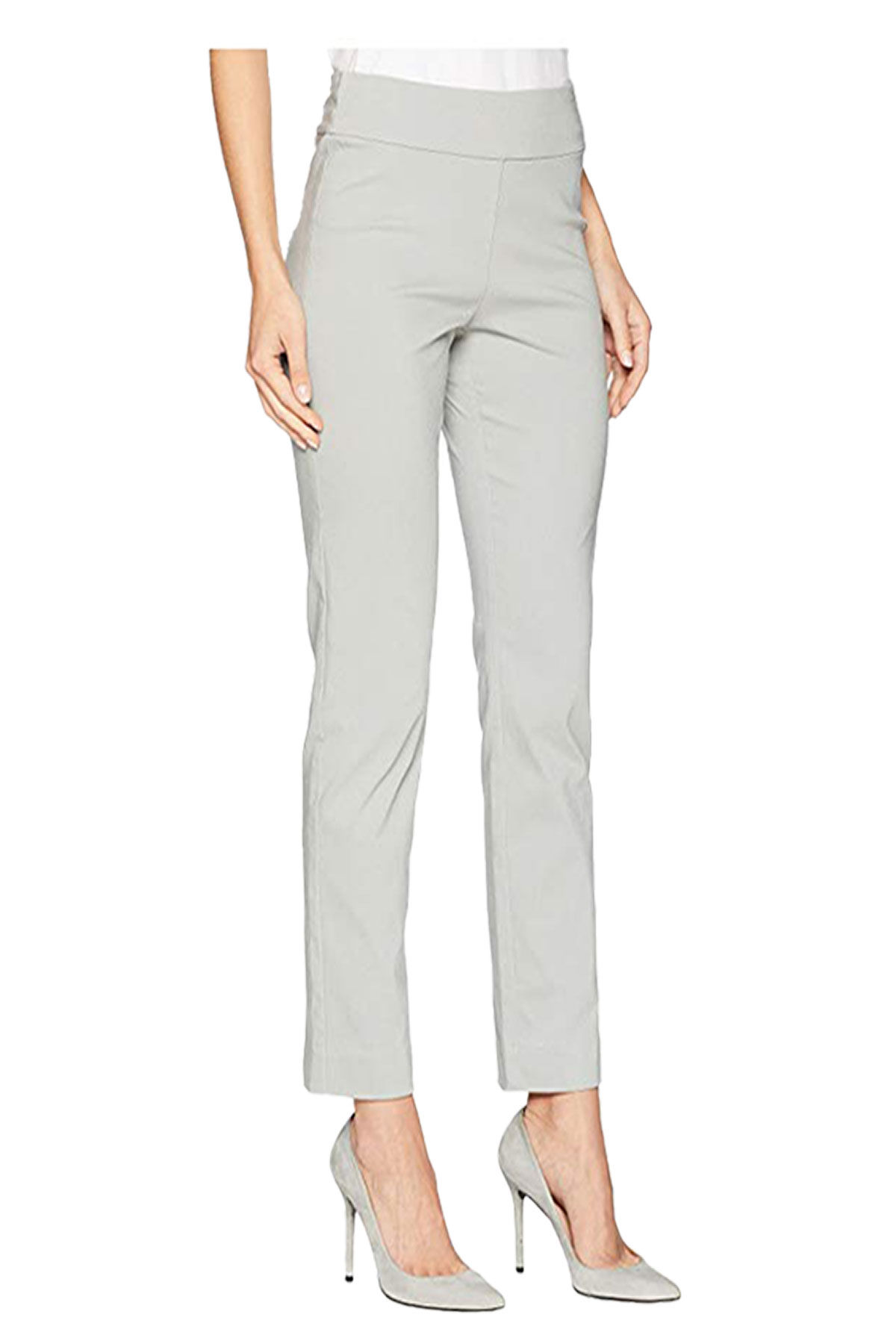 Krazy Larry Pull On Ankle Pant | Cement
