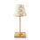 Thumbnail: Mocha Check LED Rechargeable Cafe Table Lamp
