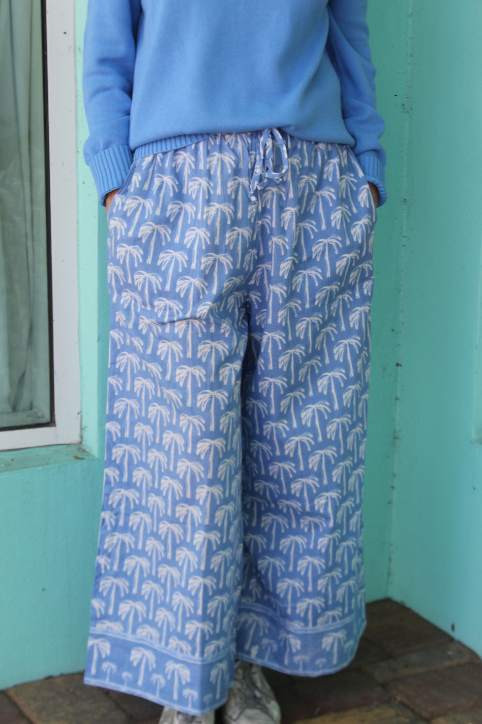 Thumbnail: Delray Pant | Ribbons | Periwinkle
