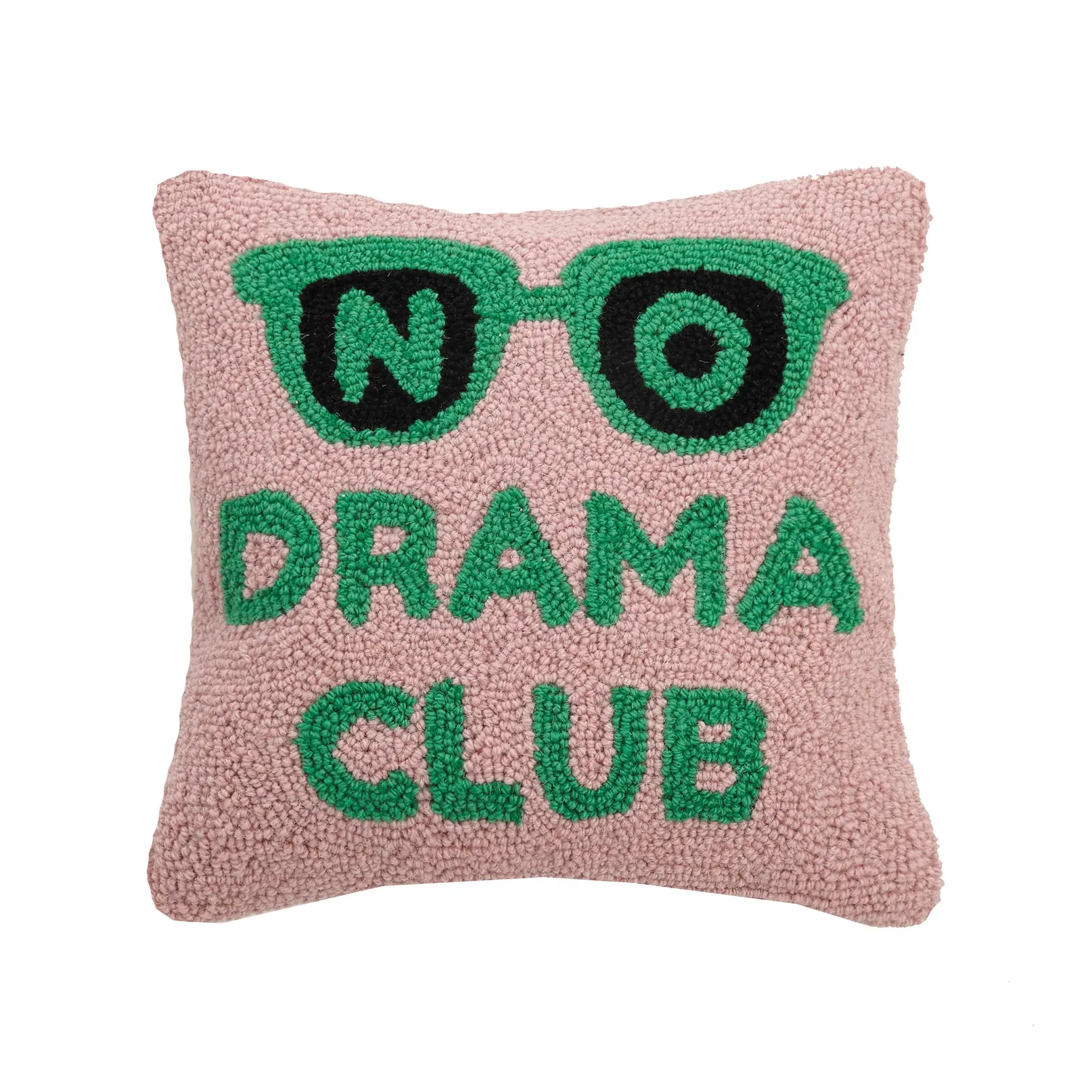 No Drama Club Hook Pillow - the Pillow Shop