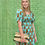 Thumbnail: *SALE* Poppy Dress | Tigers | Aqua