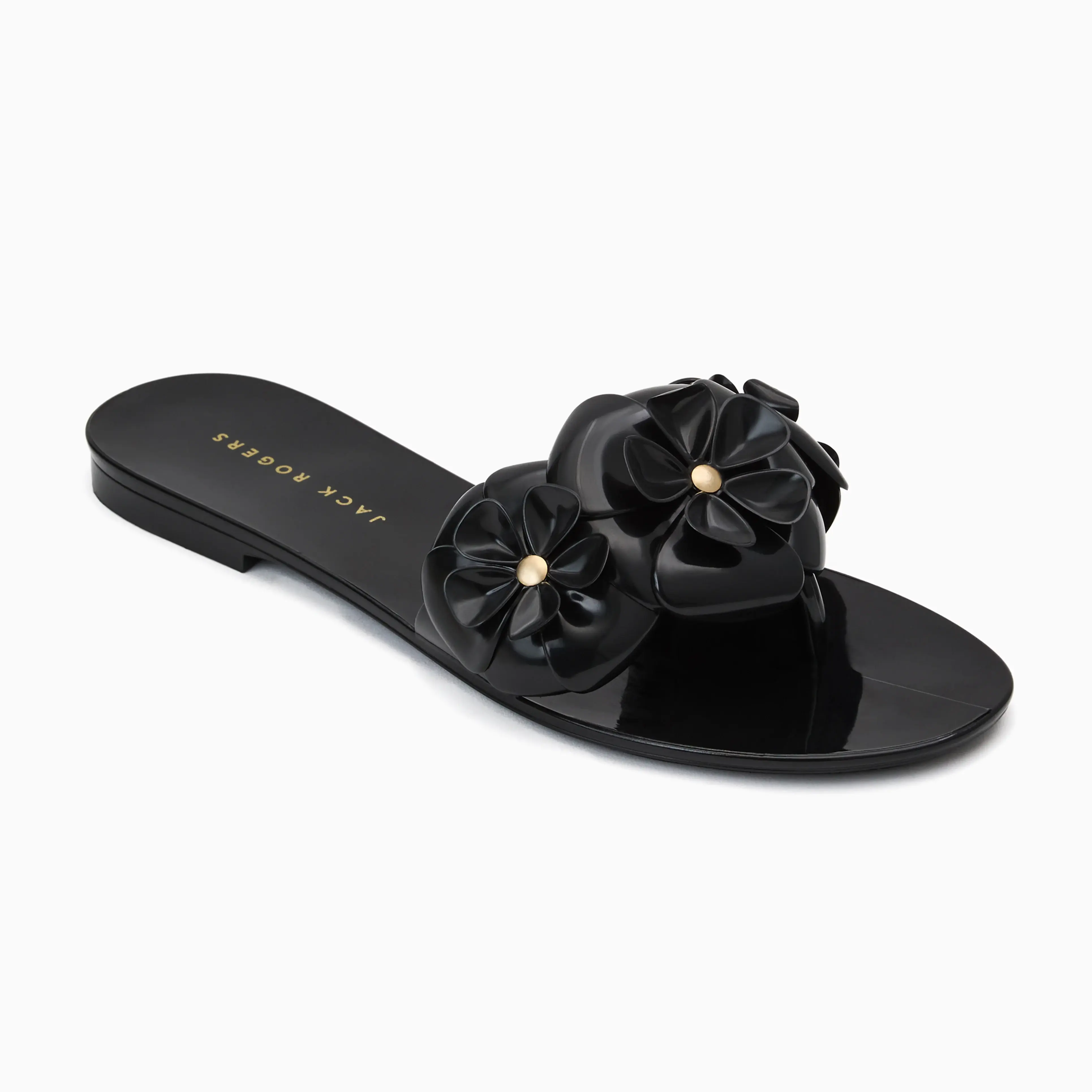 Jack Rogers Amelia Jelly Flip Flop | Black