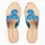 Thumbnail: Jack Rogers Margo Raffia Sandal | Salt Water Blue