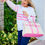 Thumbnail: Designer Inspired Canvas Bag | Pink