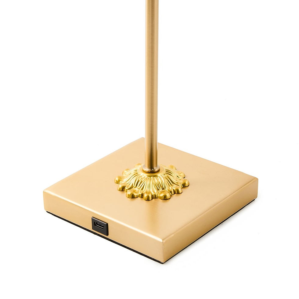 Thumbnail: Courtly Check LED Rechargeable Cafe Table Lamp