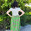 Thumbnail: *SALE* Classic Long Skirt | Twin Tigers | Green