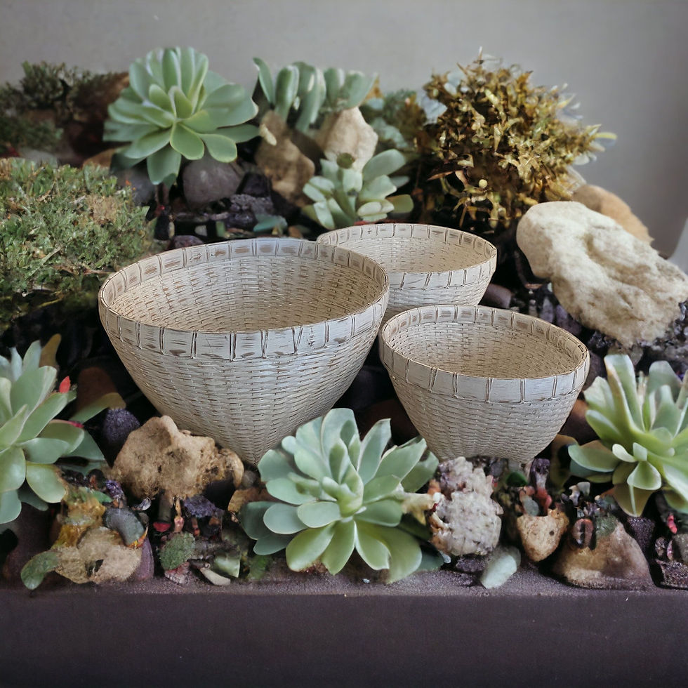 Thumbnail: Balinese bamboo baskets