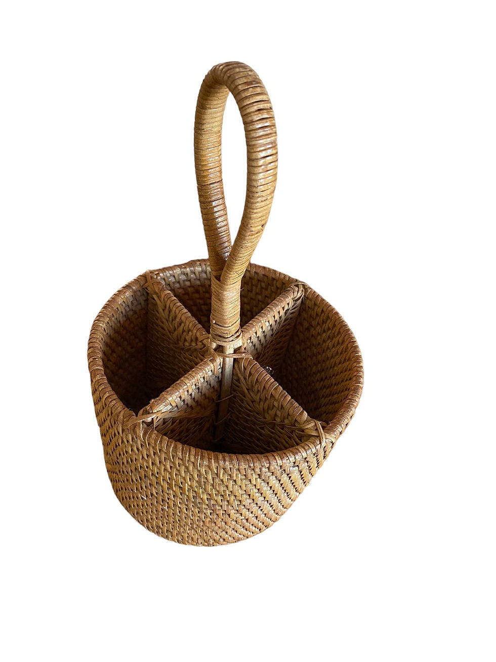 Thumbnail: Balinese round dish basket