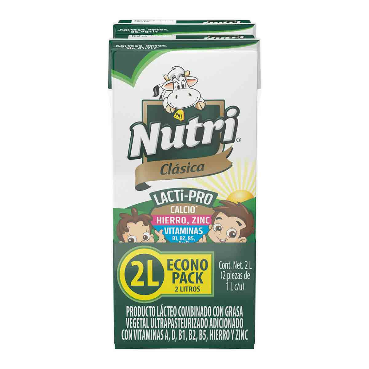 Producto Lácteo Combinado Nutri Entera 2 piezas 1L
