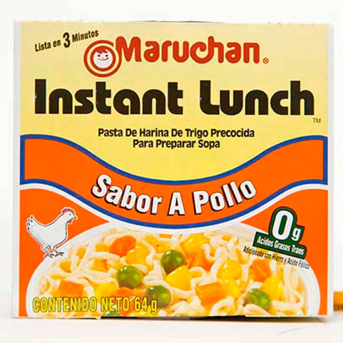 Sopa Maruchan Pollo 64g