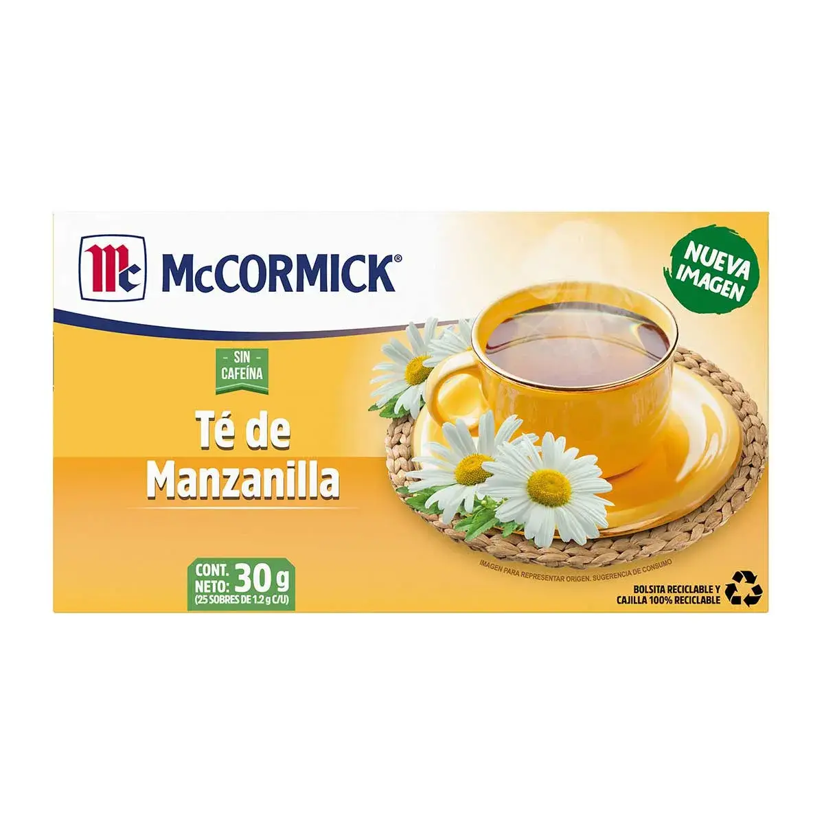 Té McCormick Manzanilla 30g
