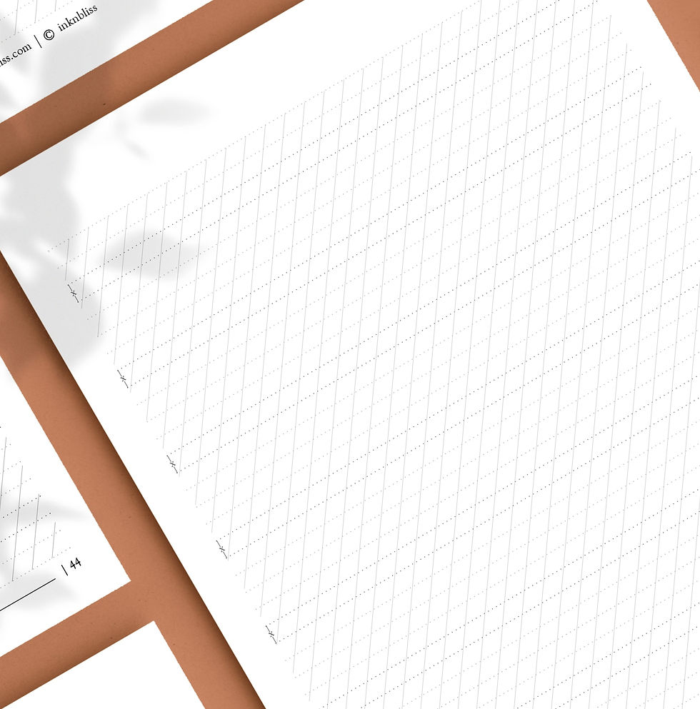 Thumbnail: Calligraphy Practice Pad