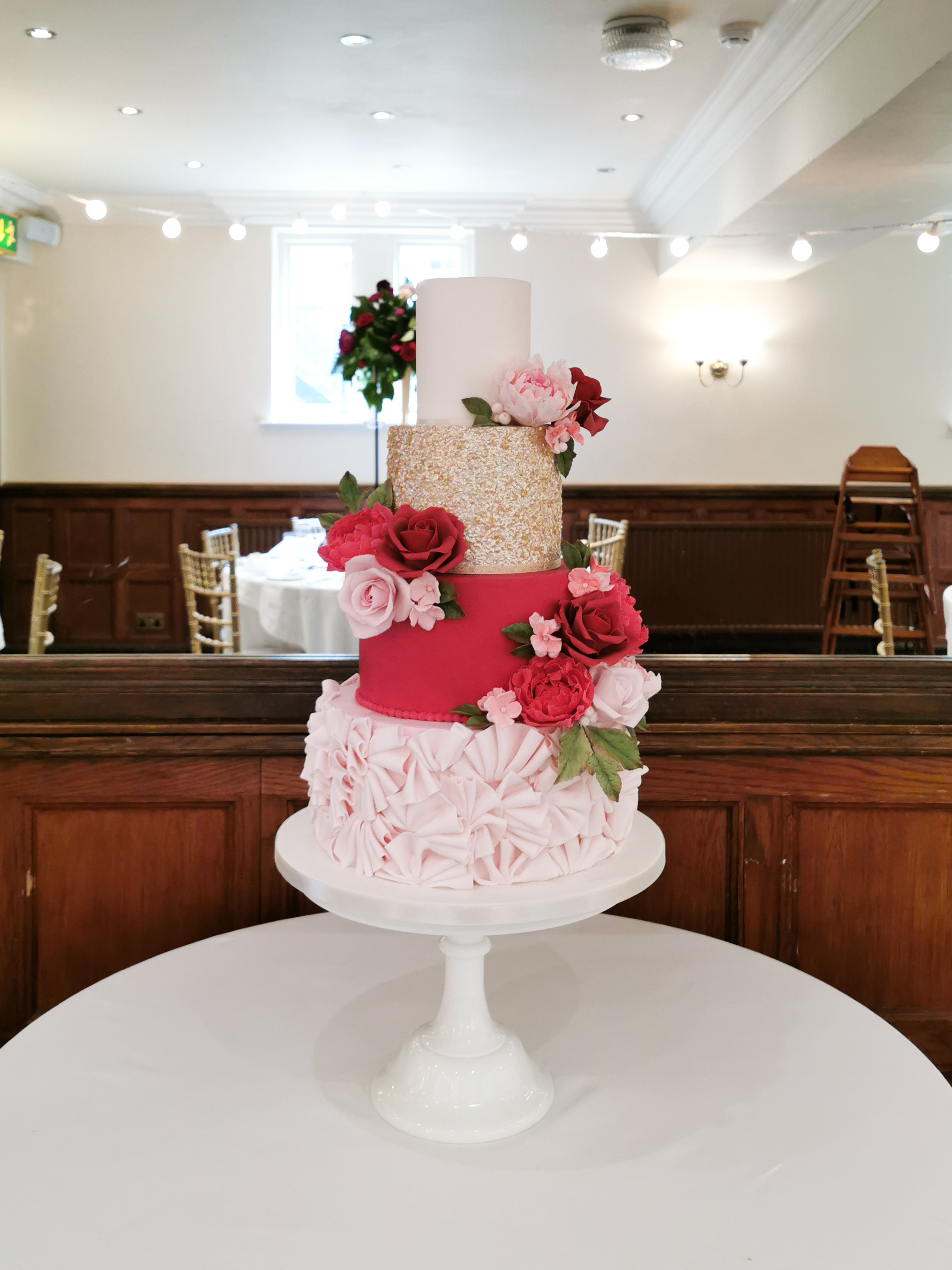 Luxury Bespoke Wedding Cakes Sheffield Nottingham Worksop