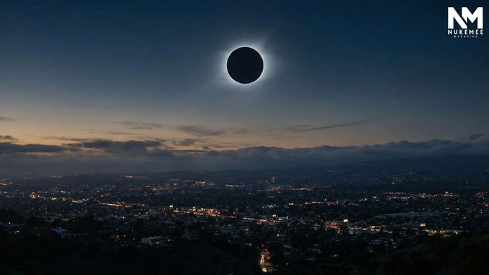 Sun suddenly switched off