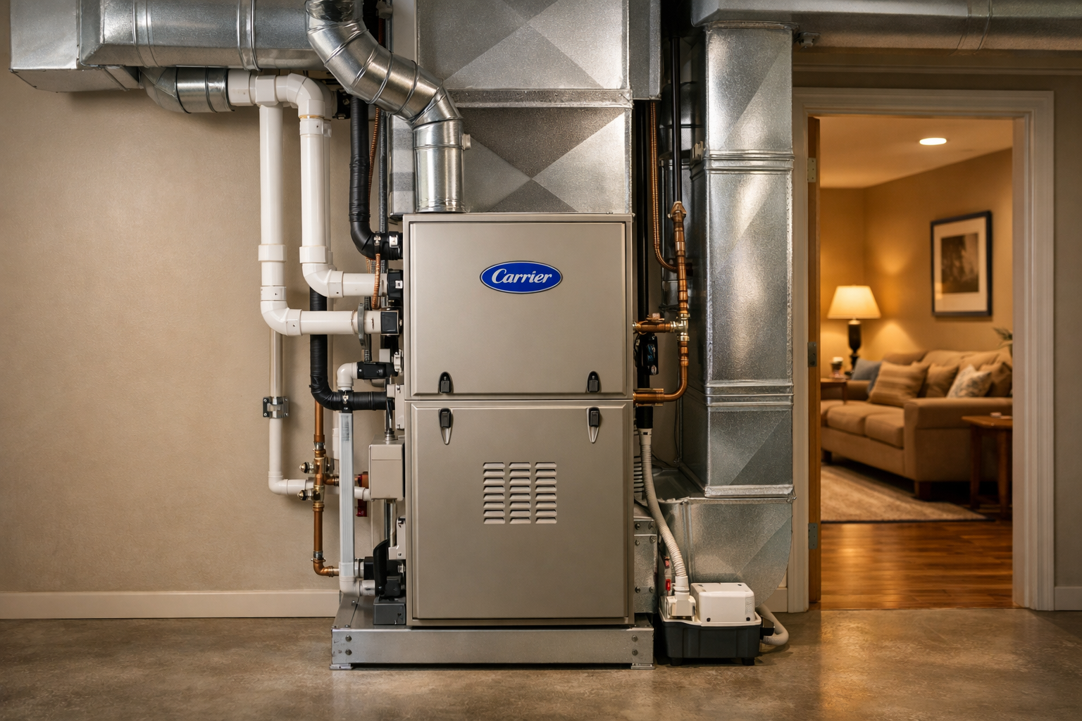 Carrier Furnace Maintenance — Dutchess County