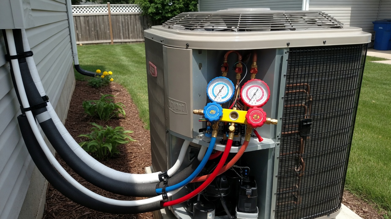 Bryant Heat Pump Repair — Refrigerant and Airflow Corrections