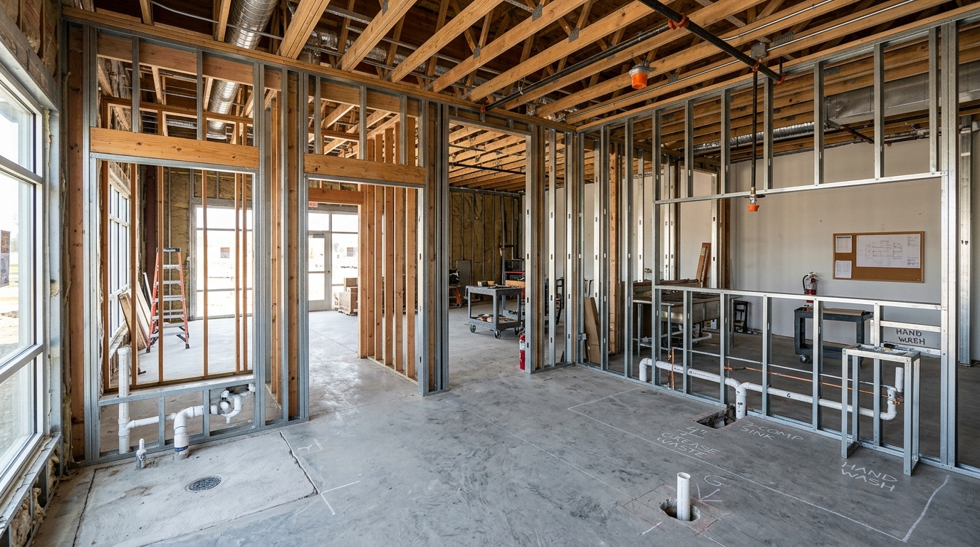 Restaurant Buildout — Coordinated Health and Building Signoffs