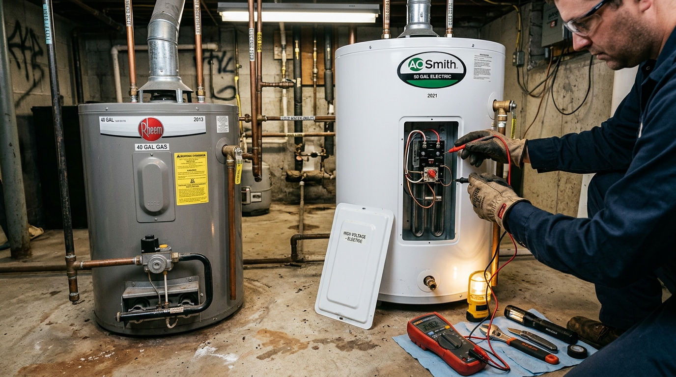 Water Heater Repair — Diagnosis Adjusted for Titusville Heater