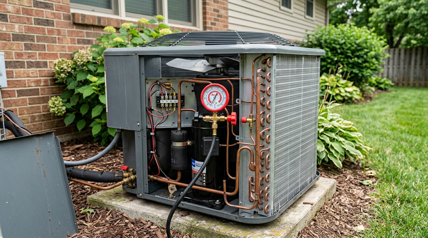 Goodman Heat Pump Repair — Refrigerant and Airflow Correction