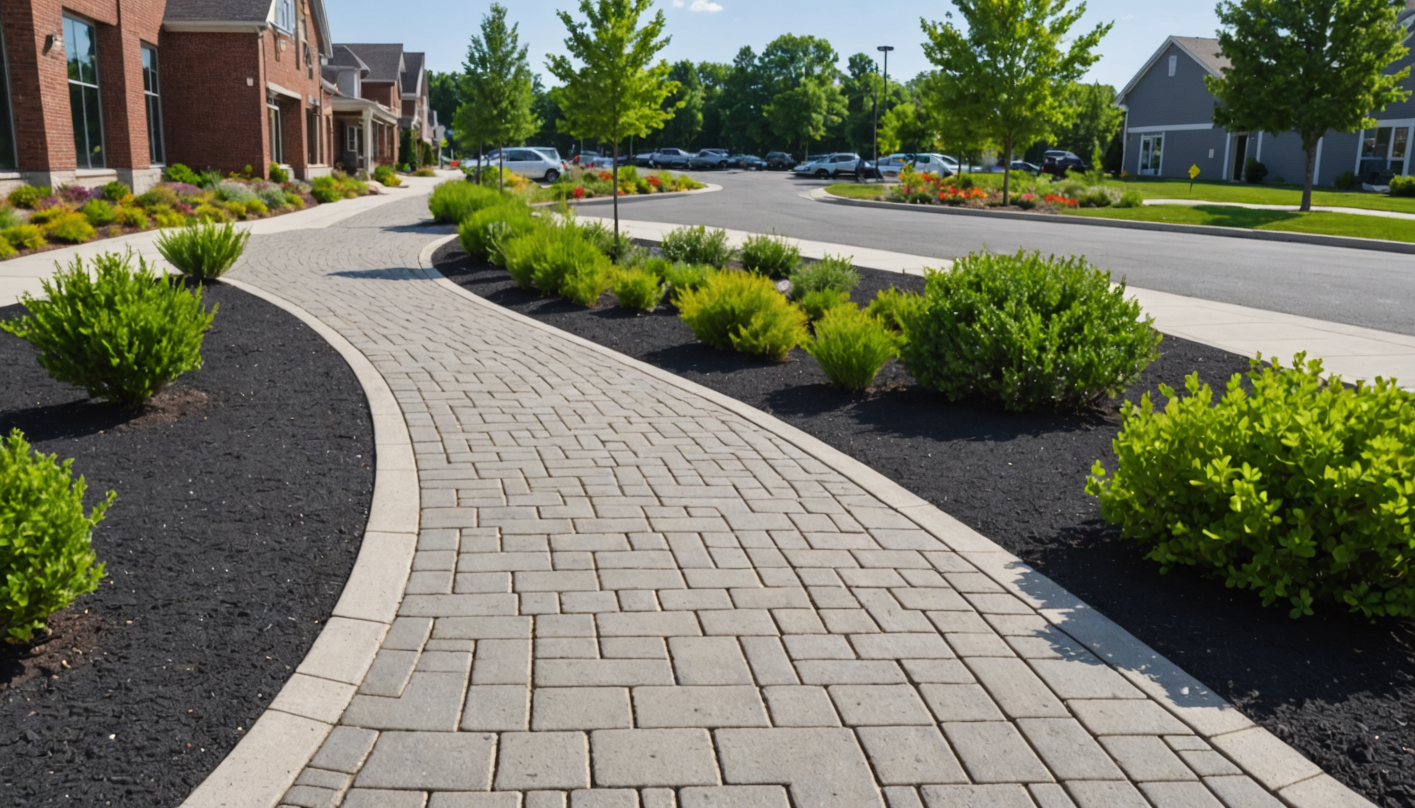 Commercial Landscape Design Contractors - Site Layout Built for Real Property Use