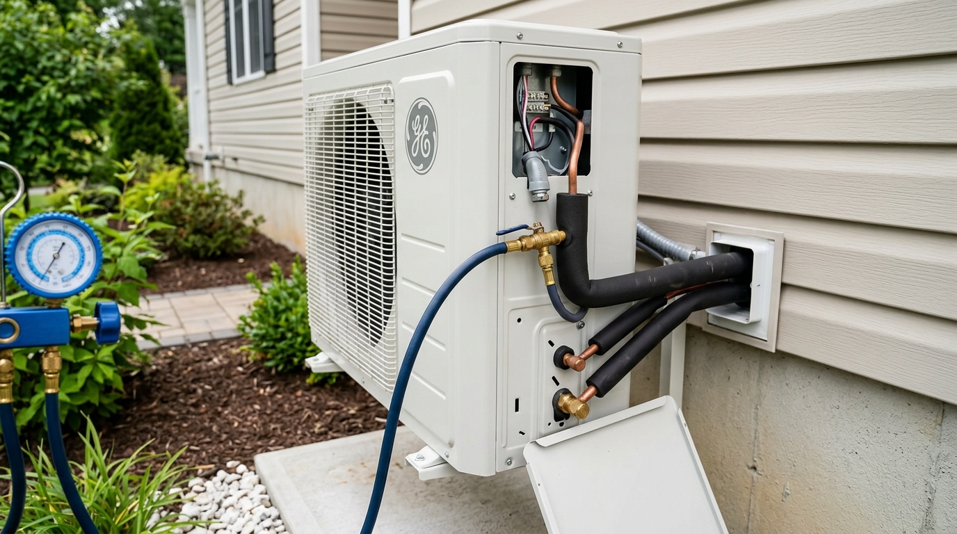 GE Mini-Split Repair — Refrigerant and Leak Repair Done Right