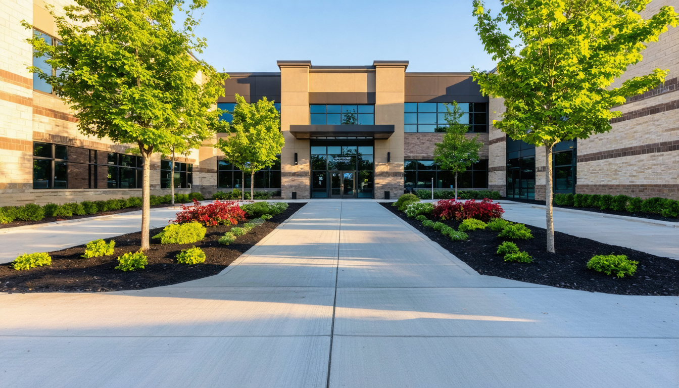 Commercial Landscaping Contractors services by Cruger Contracting LLC