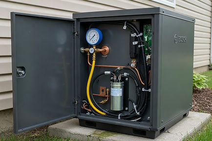 Bosch Heat Pump Repair — Correct Refrigerant and Electrical Work