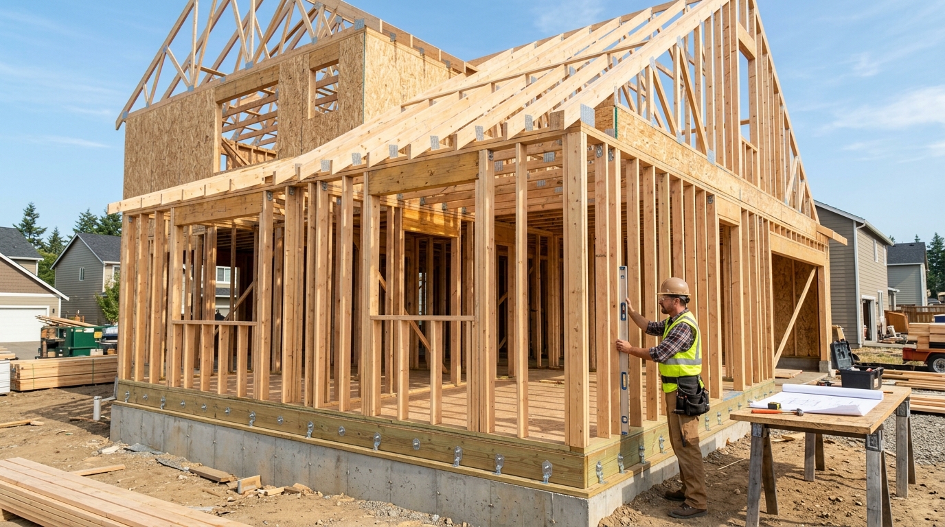 House Framing — Framing Ready for City Sign-Off