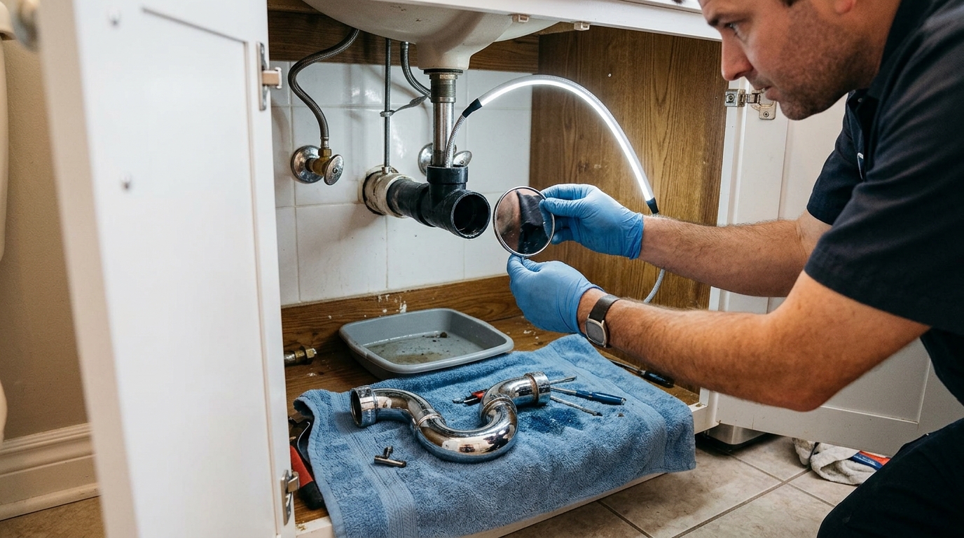 Bathroom Drain Cleaning — Going Deeper Than Just The Trap