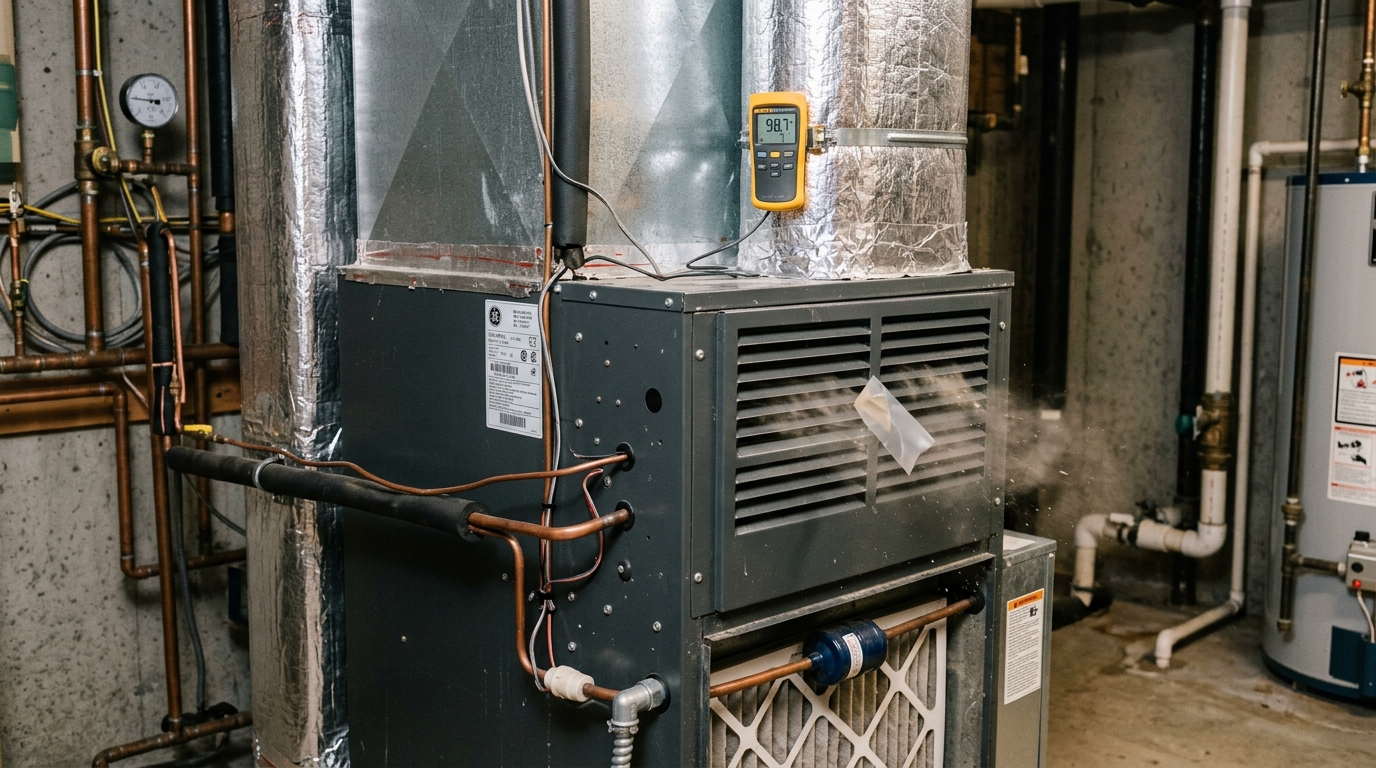 GE Heat Pump Repair — Full Heating and Cooling Testing