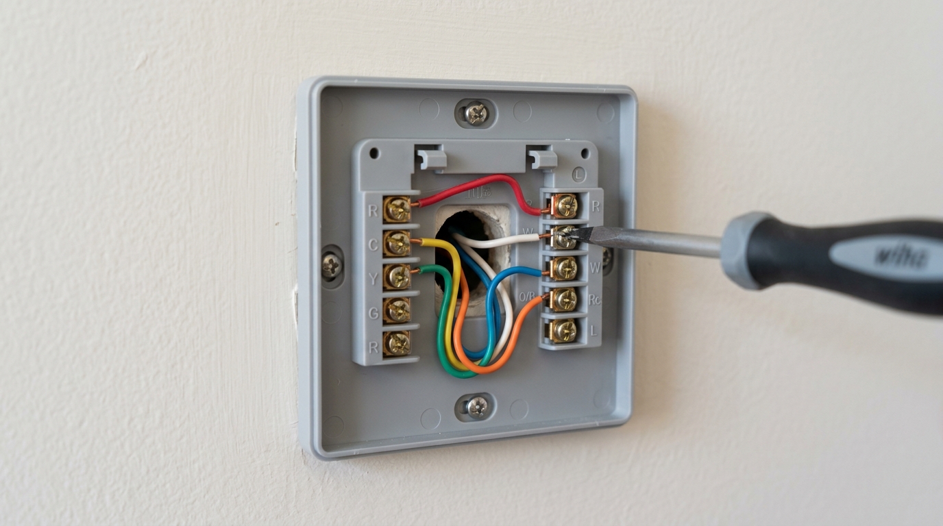 Emerson Thermostat Maintenance — Wiring and Control Signal Check