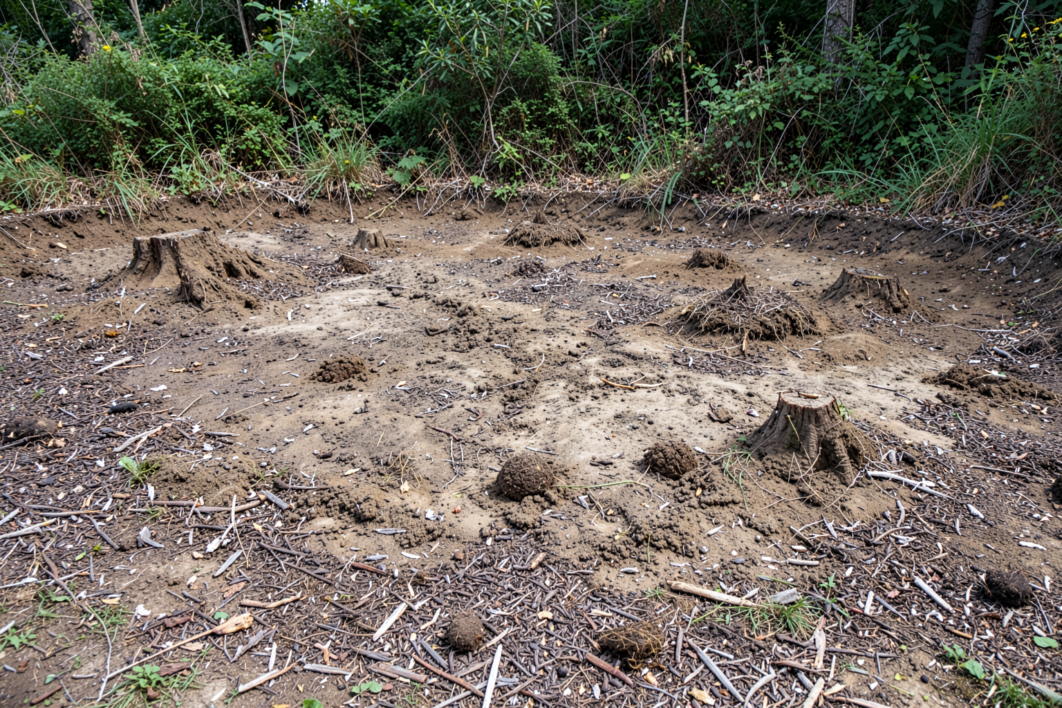 Lot Clearing — Stump Grinding, Extraction, and Complete Vegetation Removal