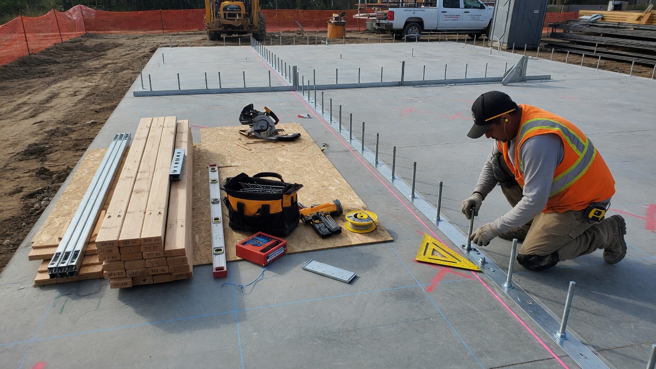 New Home Construction — Trade Scheduling Matched to City Progress